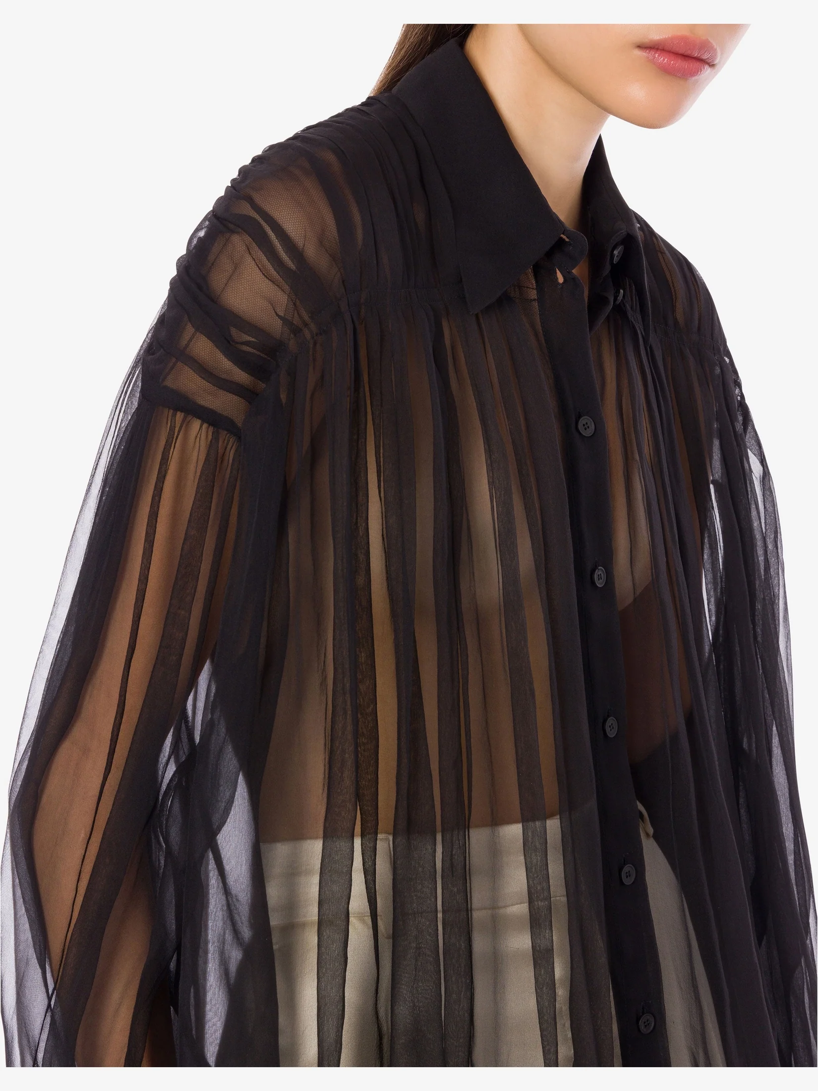 Organised chiffon shirt - Image 4