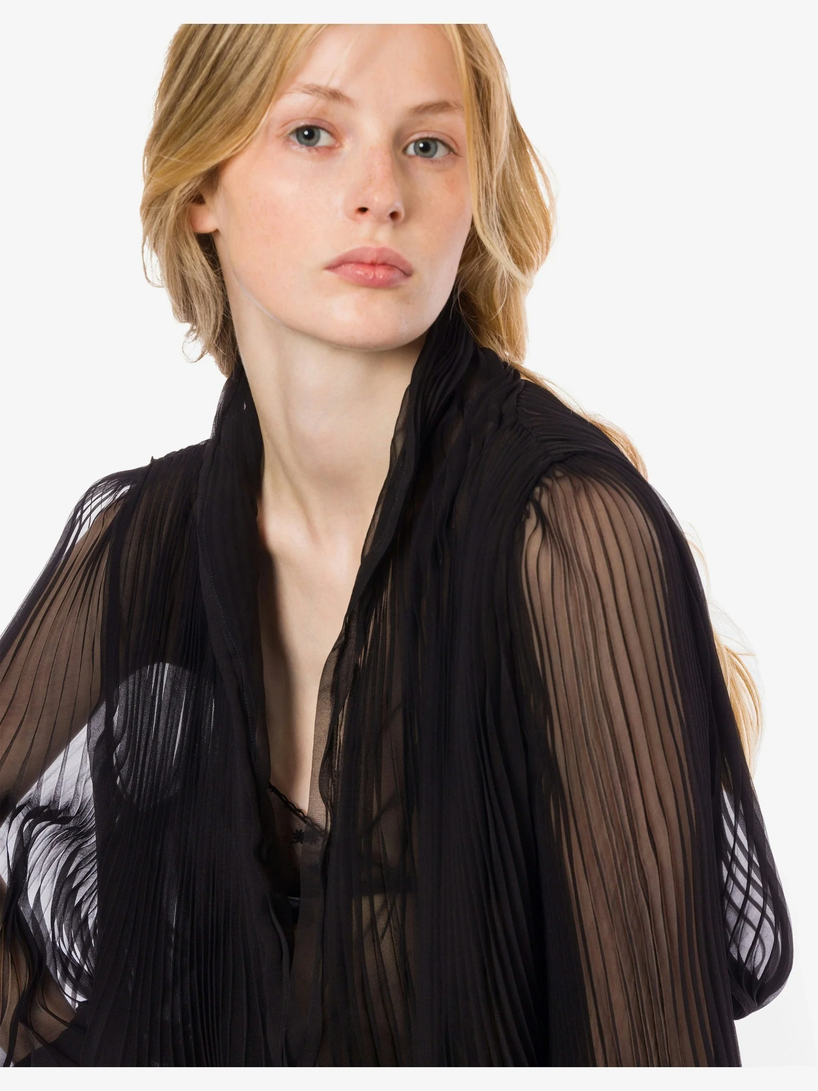 Organic organic chiffon blouse - Image 4