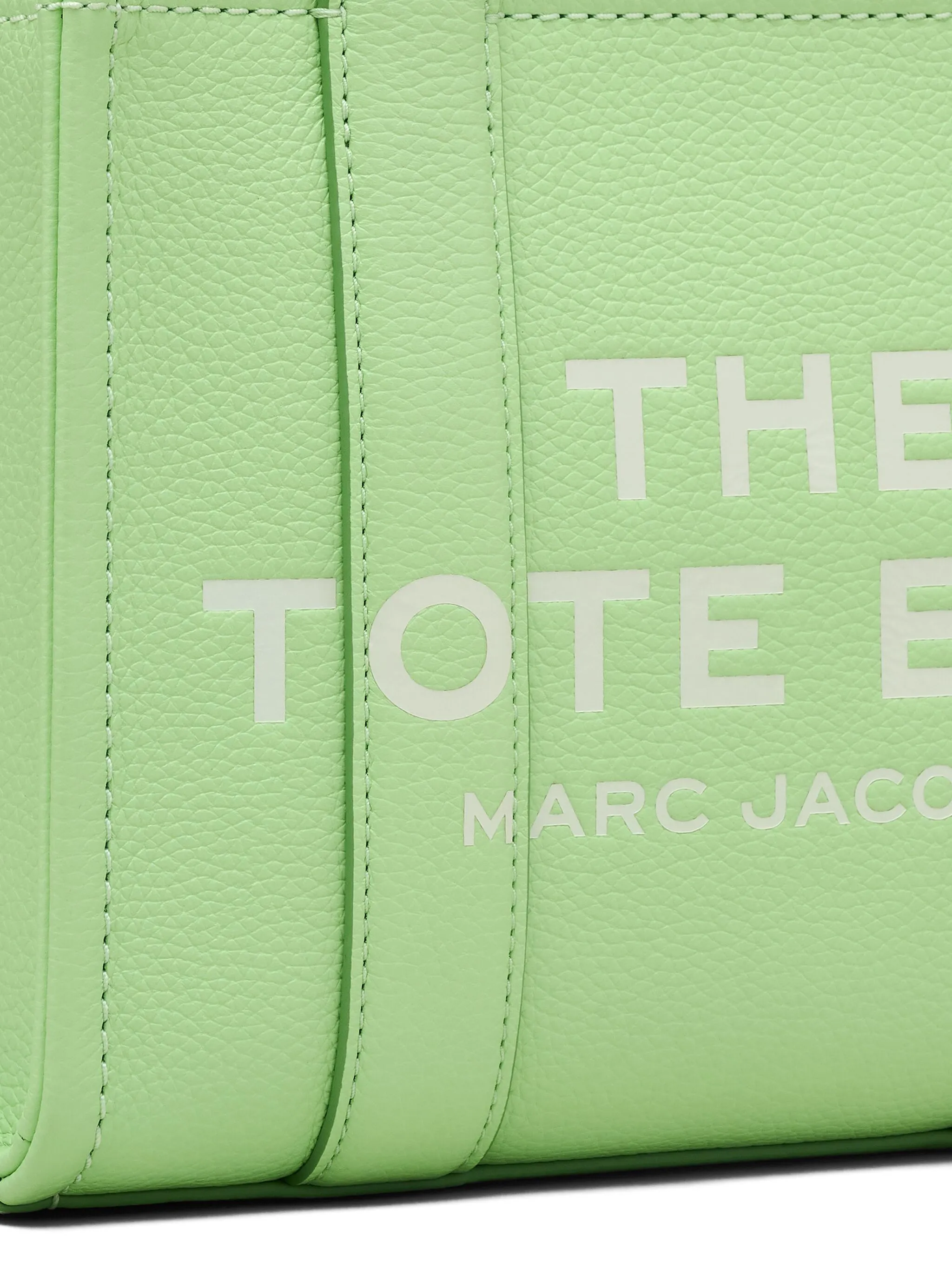 The leather small tote bag - Image 7