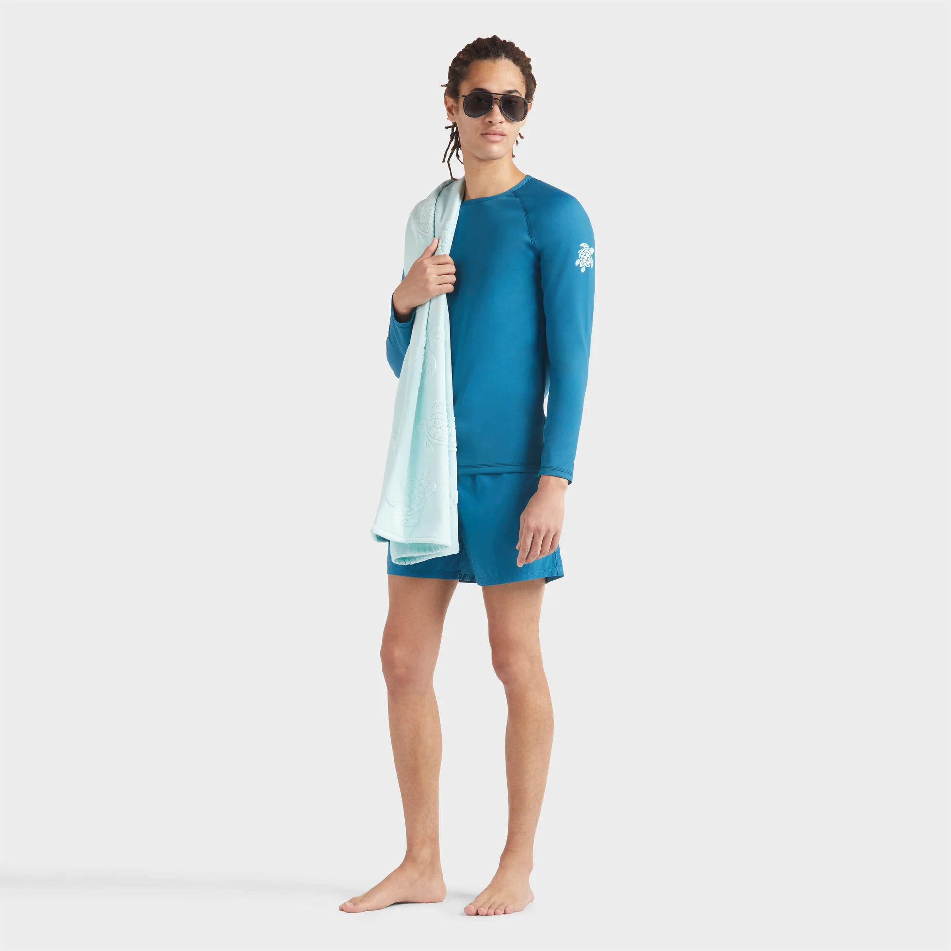 Men swim shorts solid - Image 3